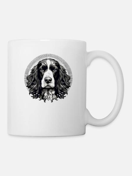 Hunderasse Hundeliebhaber Englisch - Tasse - Weiß