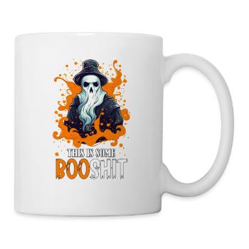 This is Some Boo Shit Wizard Ghost Geek Halloween - Mug - white - Right