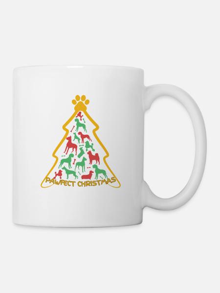 Pawfect Christmas - Mug - white