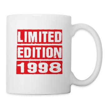 Limited Edition 1998 Birthday 1998 Vintage Retro - Mug - white - Right