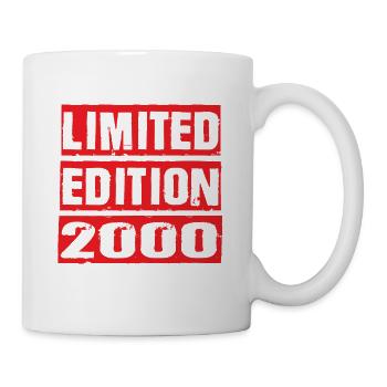 Limited Edition 2000 Birthday 2000 Vintage Retro - Mug - white - Right