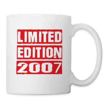 Limited Edition 2007 Birthday 2007 Vintage Retro - Mug - white - Right
