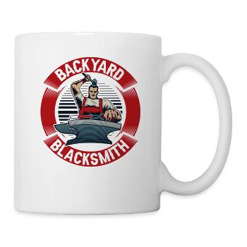 Backyard Blacksmith Blacksmith Forging - Mug - white - Right