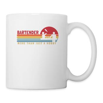 Bartender more than a Hobby Bartender Mixologist - Mug - white - Right
