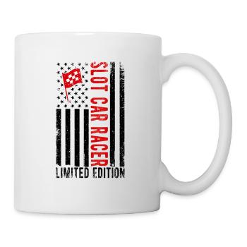 Slot Car Racer Limited Edition Usa Flag Slotcar - Mug - white - Right