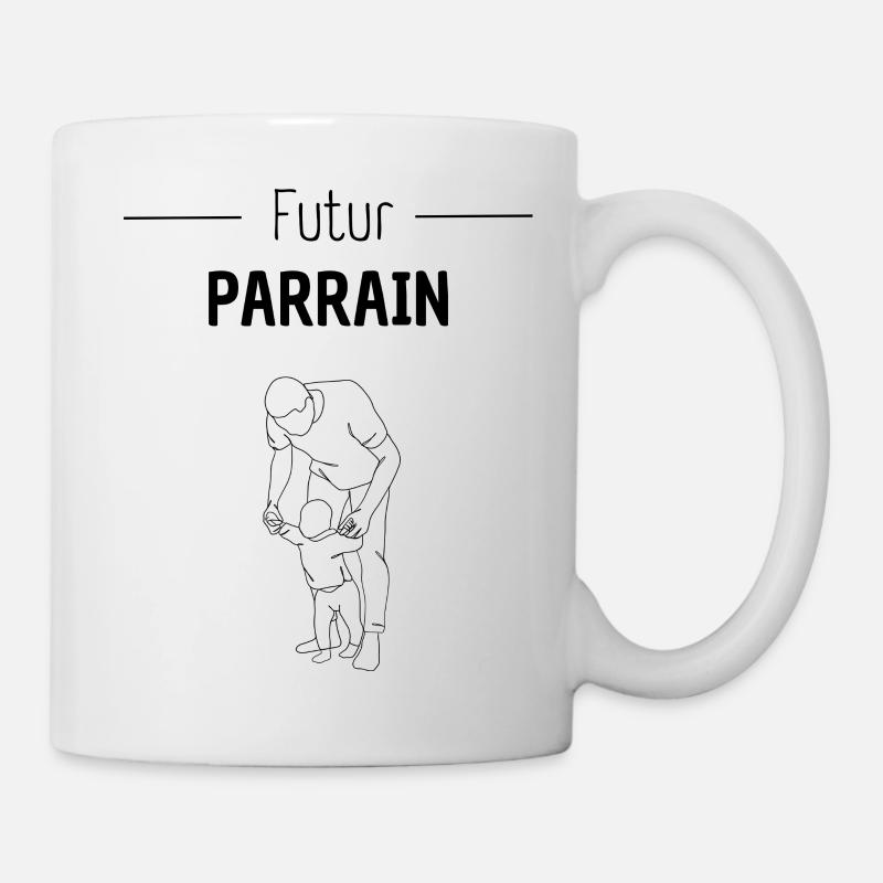FUTUR PARRAIN - Mug blanc - blanc