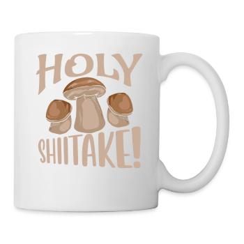 Saint Shiitake! Mycologue des champignons - Mug blanc - blanc - Droite