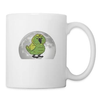 Kakapo Moon Night Parrot - Mug - white - Right