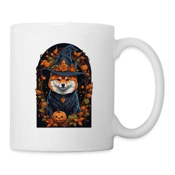 Shiba Inu Witch Halloween Shiba Inu - Mug - white - Right