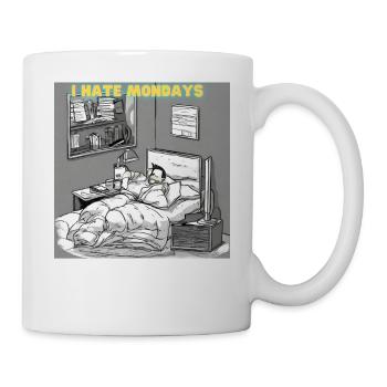 Morgenmuffel oder Langschläfer? - Tasse - Weiß - Rechts