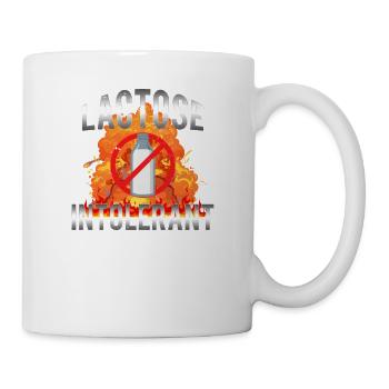 Lactose Intolerant Milk Dairy Products Vegan Food - Mug - white - Right