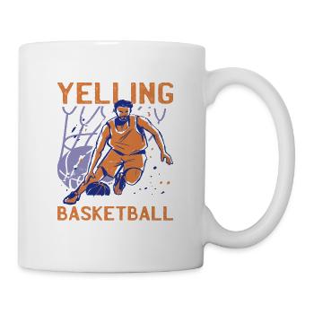 This Is Just My Basketball Coach Voice 2 - Mug - white - Right