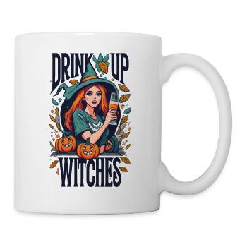 Funny Halloween Saying Drink Up Witches Witches - Mug - white - Right