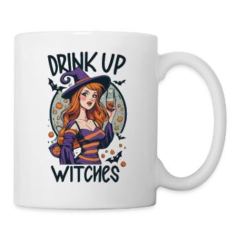 Funny Halloween Saying Drink Up Witches Witches - Mug - white - Right