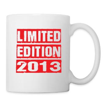 Limited Edition 2013 Birthday 2013 Vintage Retro - Mug - white - Right