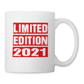 Limited Edition 2021 Geburtstag 2021 Vintage Retro - Tasse - Weiß - Rechts