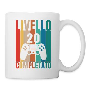 Level 20: Retro Birthday - Mug - white - Right