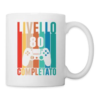 Vintage 80 anniversaire : le cadeau parfait - Mug blanc - blanc - Droite