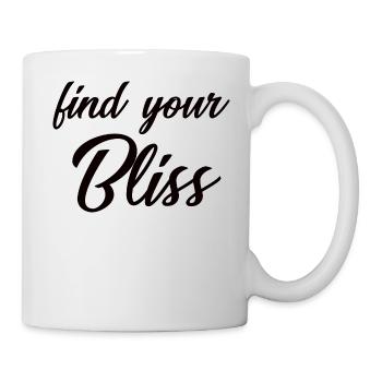 Trouvez votre bonheur - design de bonheur cool - Mug blanc - blanc - Droite