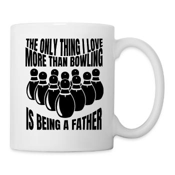 Bowling Skittles Bowler Bowling Club Bowling Club - Mug - white - Right