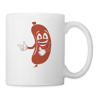 Vous avez Kielbasa? Cuisine polonaise Polska Nourriture - Mug blanc - blanc - Droite
