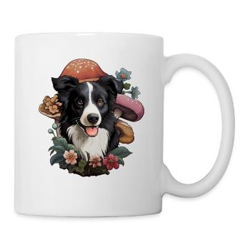 Cottagecore Border Collie - Mug - white - Right