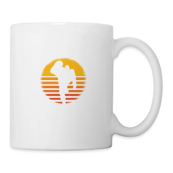Muay Thai Boxing - Tasse - Weiß - Rechts