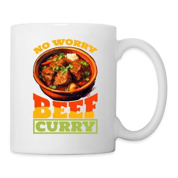 No Worry Beef Curry 4 - Mug - white - Right