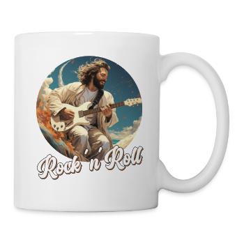 Rock ́n ́Roll Jésus - Mug blanc - blanc - Droite