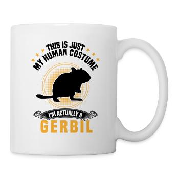 Gerbil Costume Rodent Gerbil - Mug - white - Right