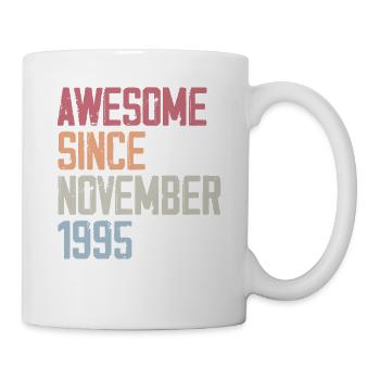 Cadeau D'anniversaire En Novembre 1995 - Mug blanc - blanc - Droite