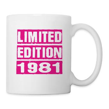 Édition limitée 1981 - Mug blanc - blanc - Droite