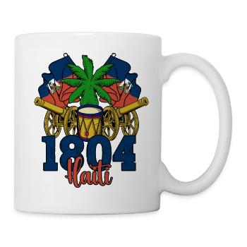 Haiti Haitian Flag Ayiti Haitian I Gift - Mug - white - Right