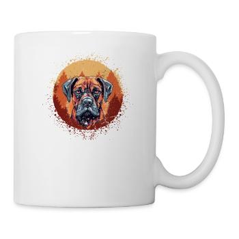 Boxer Dog Breeds Boxer Dogs Accessories Dog Owners - Mug - white - Right