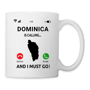 Dominica Karibik Insel Urlaub Idee - Tasse - Weiß - Rechts