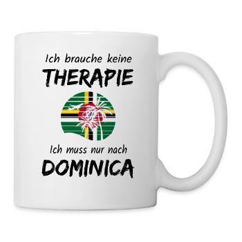 Dominica Karibik Insel Urlaub Idee - Tasse - Weiß - Rechts