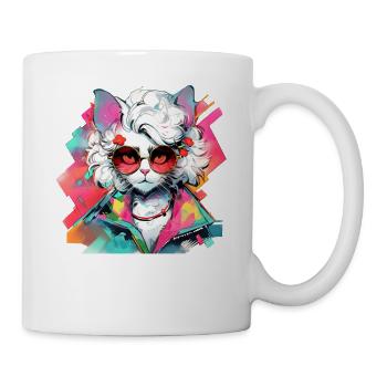 Soirée à thème des années 90 Retour au costume des années 90 - Mug blanc - blanc - Droite