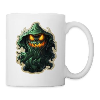 Ghost Lover Cartoon Style Halloween Ghost Spooky - Mug - white - Right