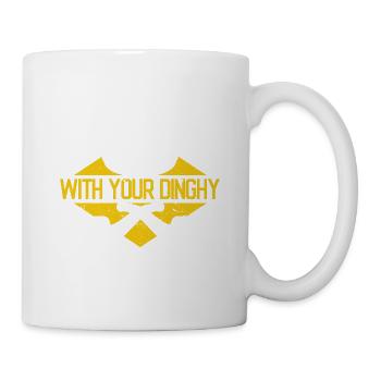Arrêtez de jouer avec votre canot Funny - Mug blanc - blanc - Droite
