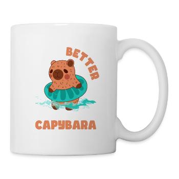 Life Is Better With A Capybara Capibara Owner Rode - Mug - white - Right