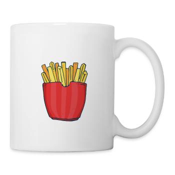 Funny Fries Funny French Fries - Mug - white - Right
