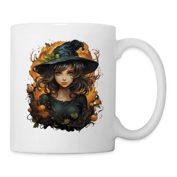 Halloween Witch I Cartoon Style I Witch - Mug - white - Right