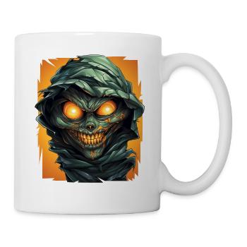 Halloween Spooky Cartoon Mummy - Mug - white - Right