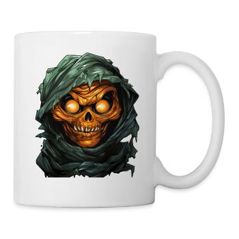 Halloween Spooky Cartoon Mummy - Mug - white - Right