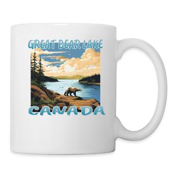 Great Bear Lake, Canada - Mug - white - Right