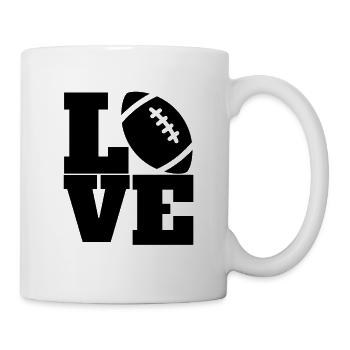 Joueurs de football américain Entraîneurs de football américain - Mug blanc - blanc - Droite