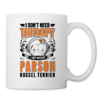Parson Russell Terrier Therapy - Mug - white - Right
