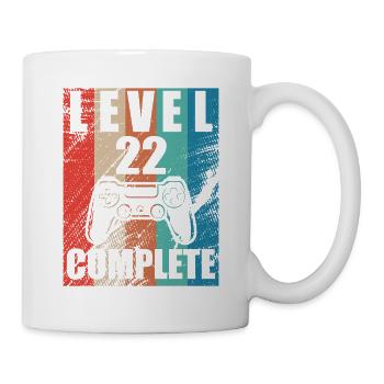 Level 22 complete - Mug - white - Right