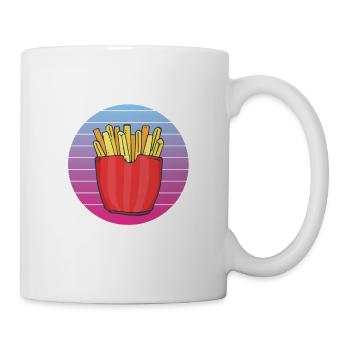 Funny Fries Funny French Fries - Mug - white - Right
