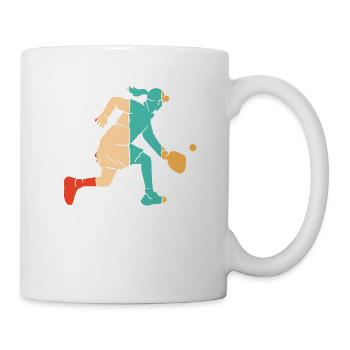 Retro Pickleball Professional Pickleball Fan Pickleball - Mug - white - Right